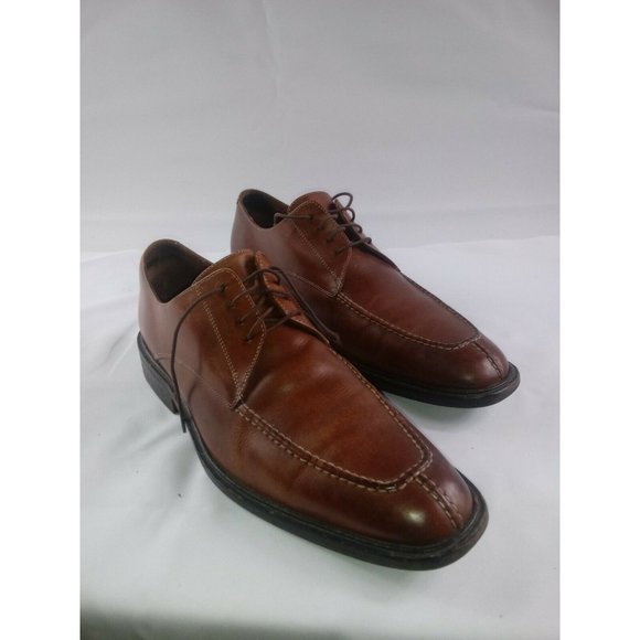Cole Haan Air Brown Leather Split Toe Casual Dress - Picture 1 of 8